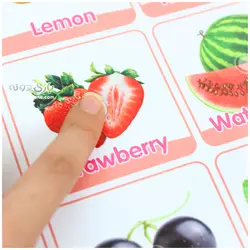 خرید سفره سخنگو دیواری انگلیسی میوه ها - بازی دونه