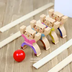 خرید برج تعادلی خرس چوبی - بازی دونه