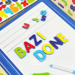خرید کتاب پازل مگنتی وایتبردی حروف انگلیسی - بازی دونه
