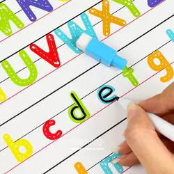 خرید کتاب پازل مگنتی وایتبردی حروف انگلیسی - بازی دونه