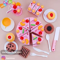 خرید بازی فکری کیک تولد موزیکال 75 قطعه - بازی دونه