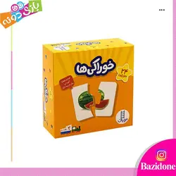 خرید جورچین دوتکه خوراکی ها - بازی دونه