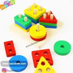 خرید مونته سوری جایگذاری اشکال مربع - بازی دونه