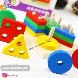 خرید مونته سوری جایگذاری اشکال مربع - بازی دونه