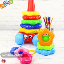 خرید بازی فکری حلقه هوش چرخ دار شادوک سایز بزرگ - بازی دونه