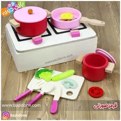 خرید ست آشپزی چوبی - بازی دونه