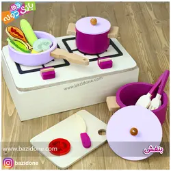 خرید ست آشپزی چوبی - بازی دونه