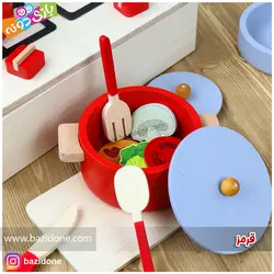 خرید ست آشپزی چوبی - بازی دونه