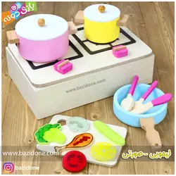 خرید ست آشپزی چوبی - بازی دونه