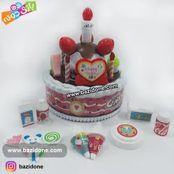 خرید کیک تولد موزیکال با شمع سنسوری - بازی دونه
