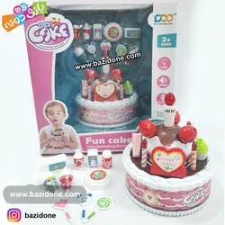 خرید کیک تولد موزیکال با شمع سنسوری - بازی دونه