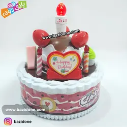 خرید کیک تولد موزیکال با شمع سنسوری - بازی دونه
