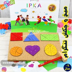 خرید بازی فکری میخ و چکش تنگرام - بازی دونه