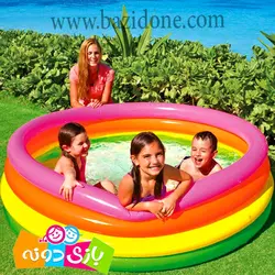 خرید استخر بادی بزرگ اینتکس قطر 168 - بازی دونه