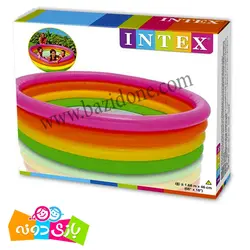 خرید استخر بادی بزرگ اینتکس قطر 168 - بازی دونه