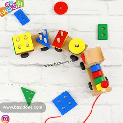 خرید قطار چوبی مونته سوری اشکال - بازی دونه