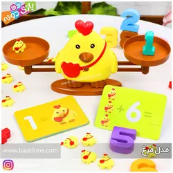 خرید اسباب بازی ترازو حسابگر مرغ - بازی دونه