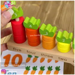 خرید ترازو چوبی خرگوش - بازی دونه