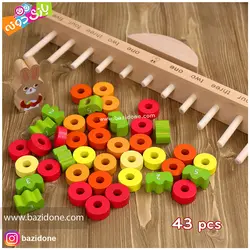 خرید ترازو چوبی خرگوش - بازی دونه