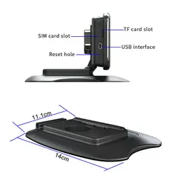 مانیتور سیمکارتخور4G اندروید 4 دوربین دو حالته مدل T88