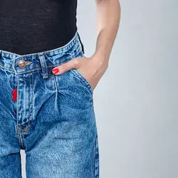 شلوار جین مام استایل