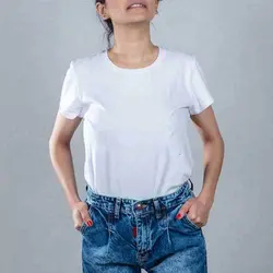 تیشرت ساده سفید