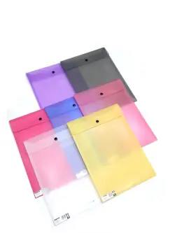 پوشه دکمه دار A4 ارکید پاپکو (عمودی)