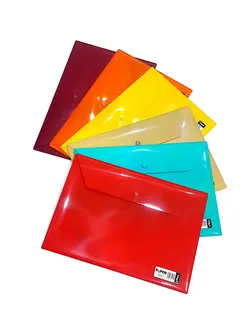 پوشه دکمه دار A4 پاپکو