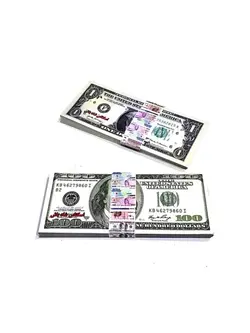 اسکناس فانتزی بازی طرح دلار - بسته 10 عددی