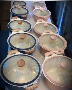 سرویس قابلمه 9 پارچه دلمونتی