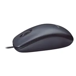 ماوس لاجیتک خاکستری مدل M100 USB GREY