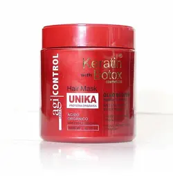 ماسک مو کراتینه بدون سولفات و بوتاکس اجیلایز UNIKA