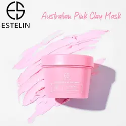 ماسک خاک رس صورتی استرالیایی استلین Estelin Clay Mask