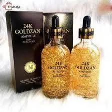 سرم گلیسیرین مایع حاوی طلای ۲۴ عیار خالص