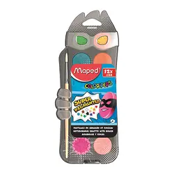 آبرنگ 12 رنگ طرح آدمک مپد