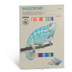 پاستل گچی حرفه ای 24 رنگ پریمو