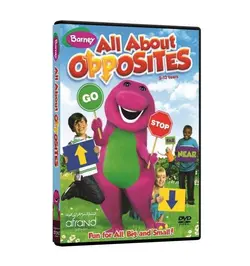 لوح فشرده آموزش زبان انگلیسی Barney All About Opposites