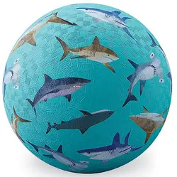 توپ کروکودیل کریک کوسه ها سایز متوسط 7 اینچ - Crocodile creek medium size sharks ball