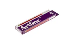 مداد قرمز آرت لاین بسته 12 عددی