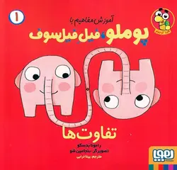 کتاب آموزش مفاهیم با پوملو فیل فیلسوف 1 تفاوت ها