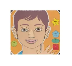 پازل چوبی اجزای صورت و حواس پنج گانه