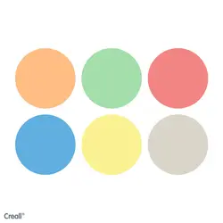 خرید و مشخصات گچ 6 رنگ جامبو کریل | فروشگاه ویززززز