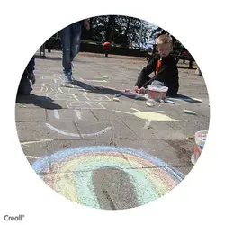 خرید و مشخصات گچ 6 رنگ جامبو کریل | فروشگاه ویززززز