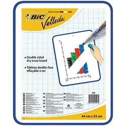 تخته وایت برد سبک سایز 55*44 بیک - Bic Velleda Whiteboard