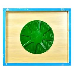 دریچه یکطرفه ستاره ای با قاب چوبی | زنبورافزار