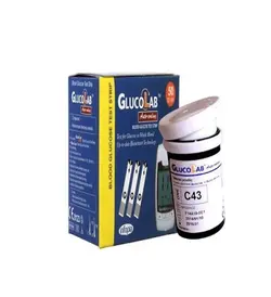 نوار تست قند خون گلوکو لب Glucolab
