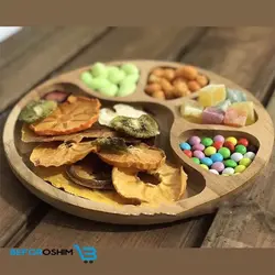 اردوخوری ظروف چوبی بامبو طرح پنجه گربه - خرید ظروف چوبی بامبو،خرید شال و روسری،خرید ظروف سنگی | فروشگاه آنلاین بفروشیم