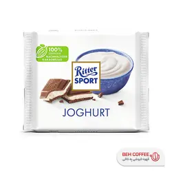 شکلات ریتر اسپرت مدل JOGHURT ماست 100 گرمی