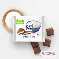 شکلات ریتر اسپرت مدل JOGHURT ماست 100 گرمی