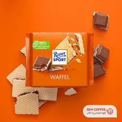 شکلات ریتر اسپرت مدل WAFFEL ویفری 100 گرمی